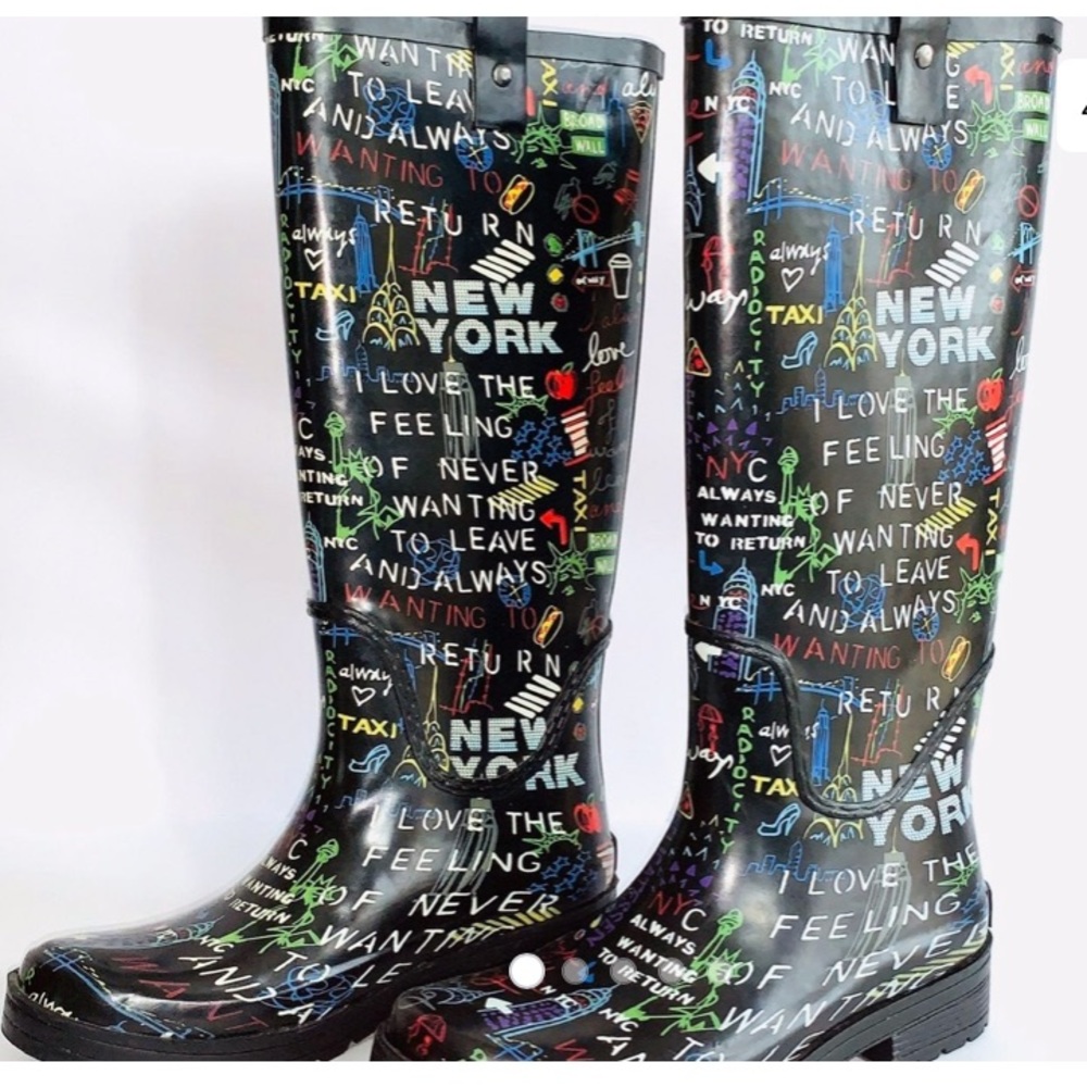 DKNY rain boots